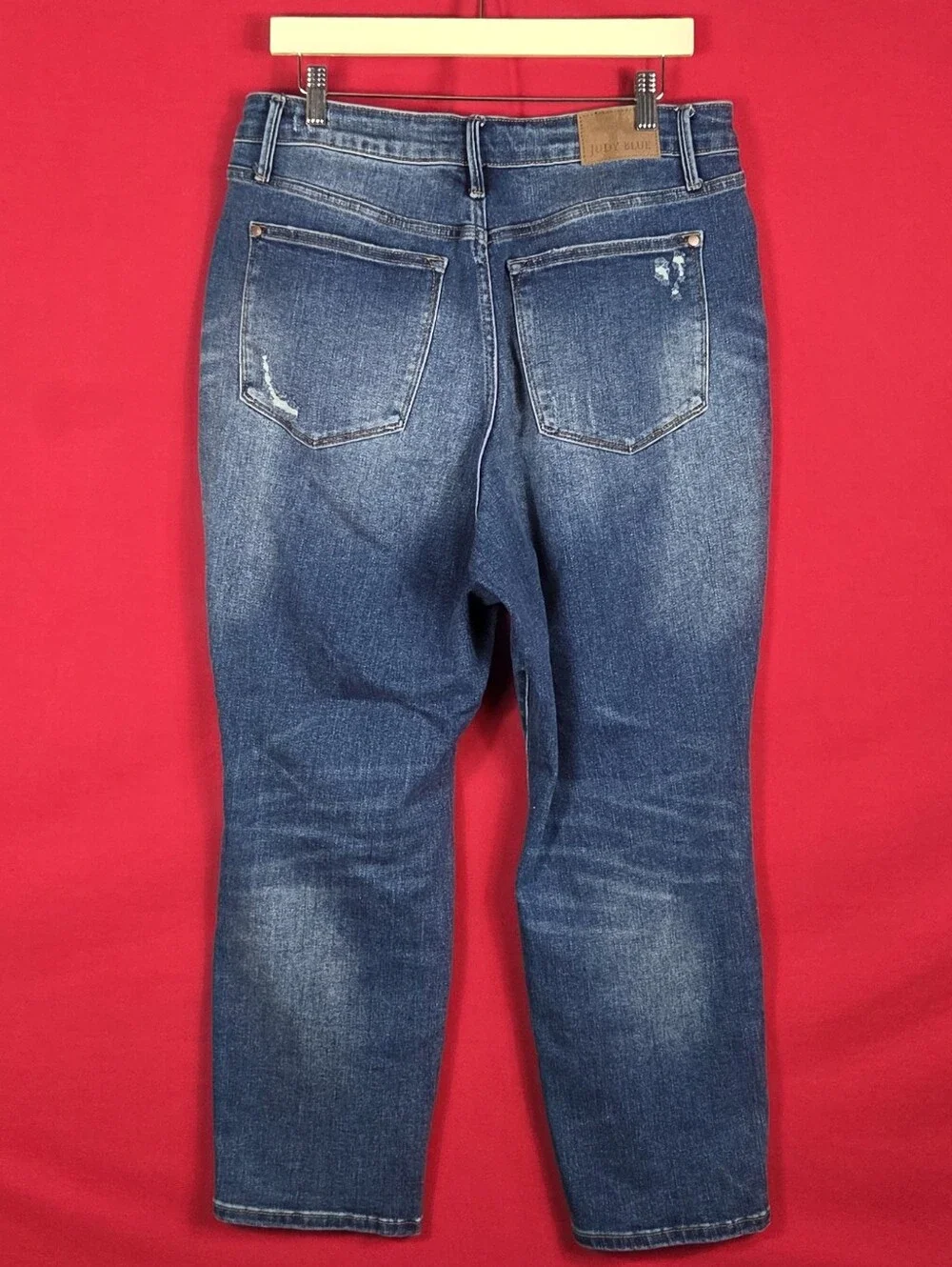 JUDY BLUE Slim Fit Jeans Tummy Control High Waist Womens Size 16W